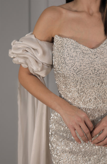 Lira Dress - Champagner