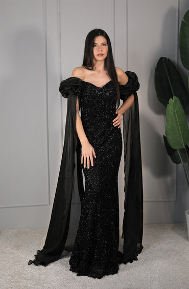 Lira Dress - Schwarz