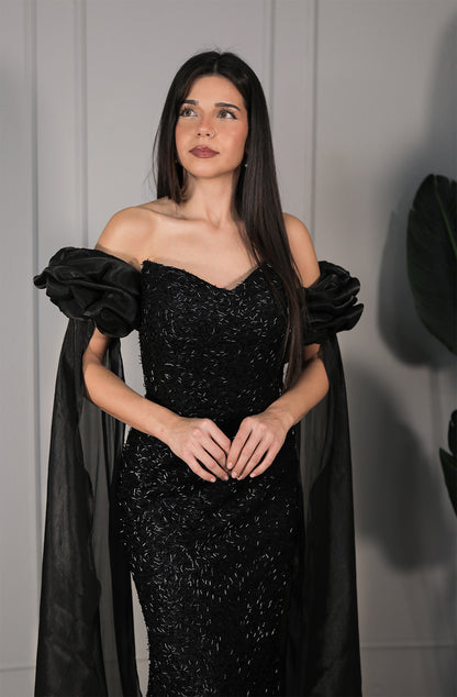 Lira Dress - Schwarz