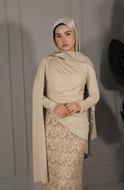 Liyana Dress - Beige