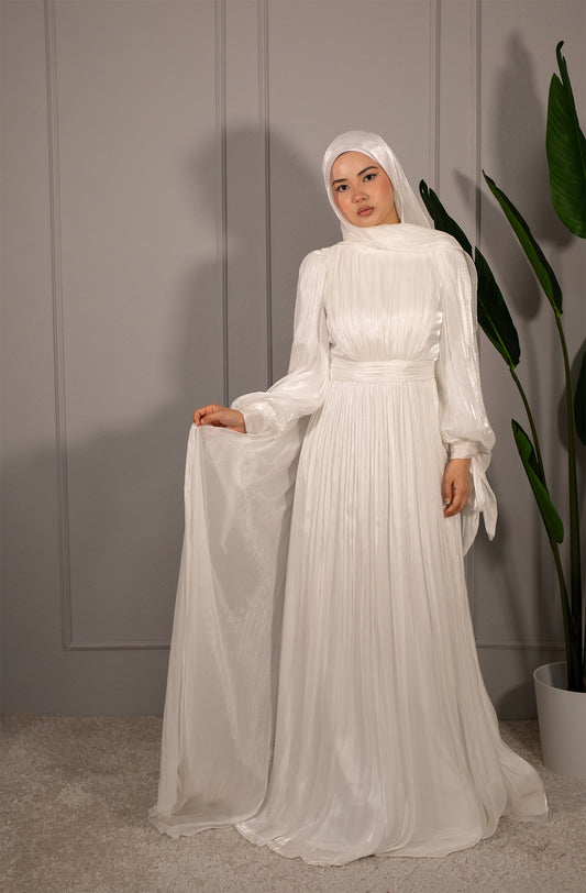Nevra Dress - Weiß