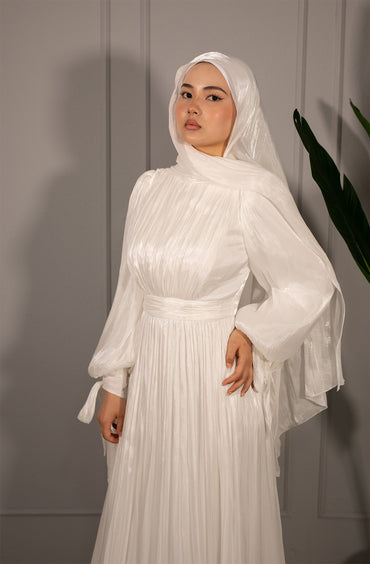 Nevra Dress - Weiß