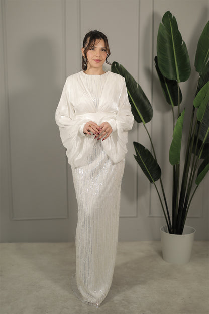 Nia Dress - Weiß