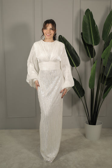 Nia Dress - Weiß