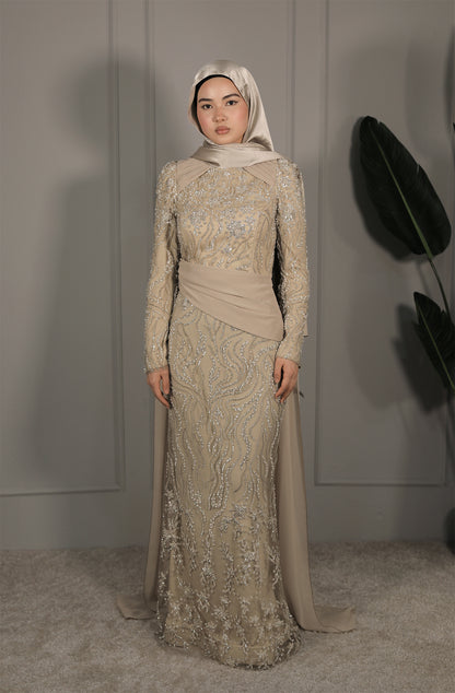 Nikka Dress - Taupe
