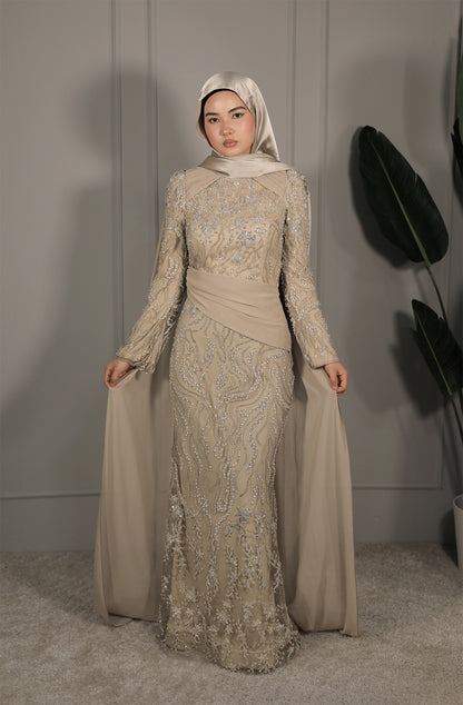 Nikka Dress - Taupe