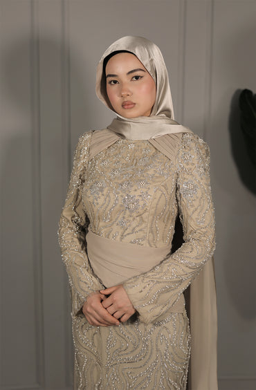 Nikka Dress - Taupe