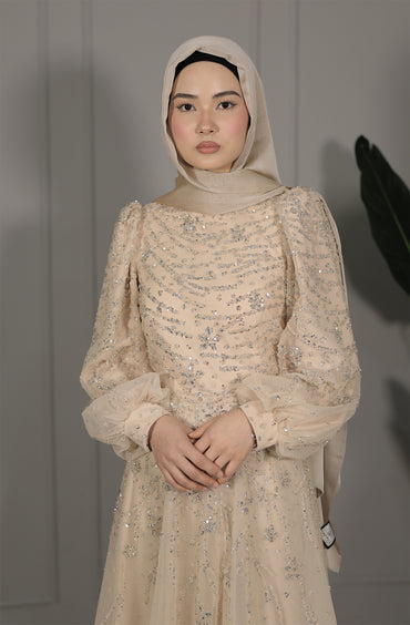 Nyla Dress - Beige