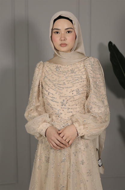 Nyla Dress - Beige