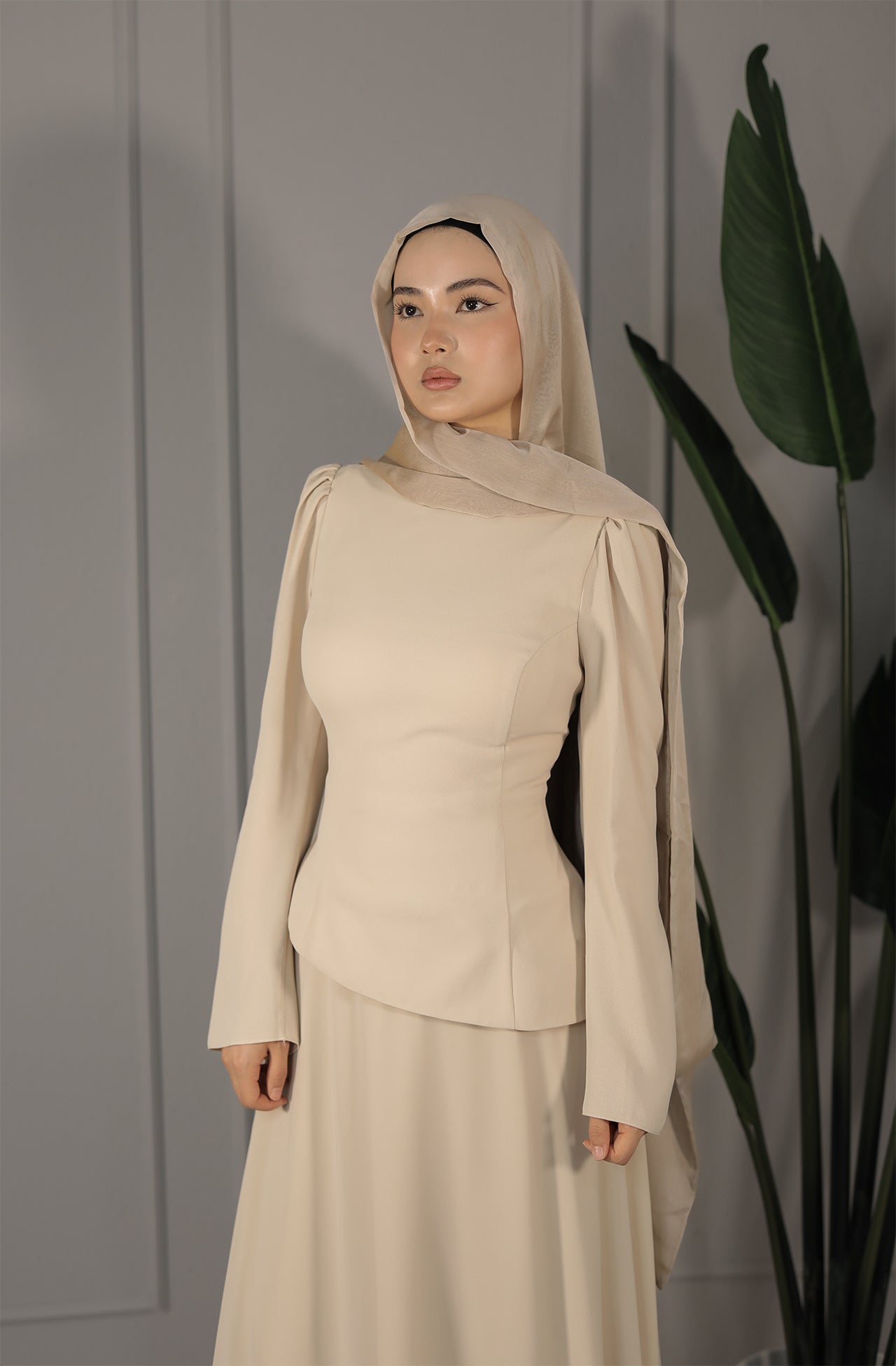 Rania Dress - Beige