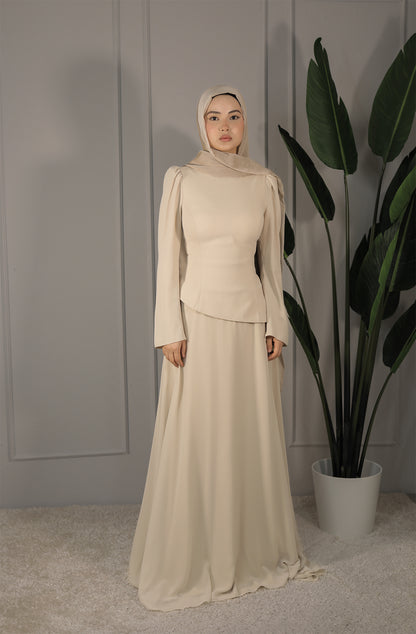 Rania Dress - Beige