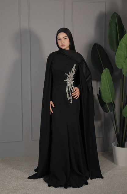 Rania Dress - Schwarz