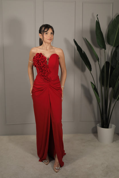 Red Dress - Rot