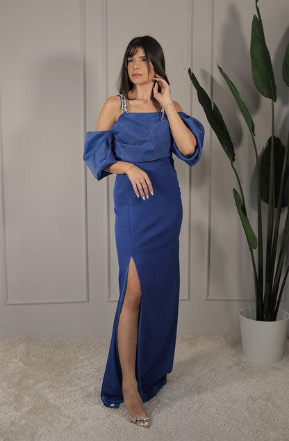Ria Dress - Blau