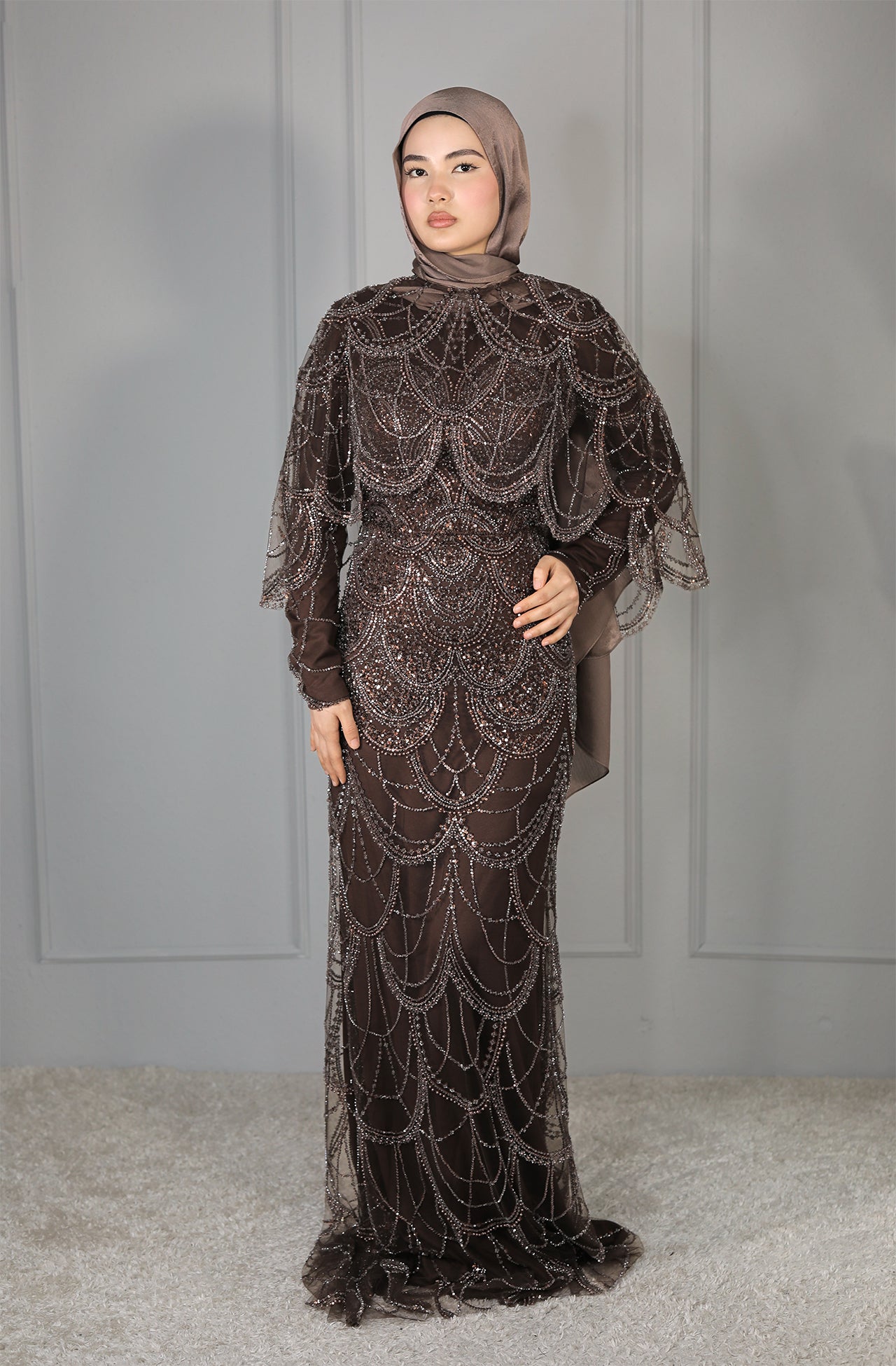 Saha Dress - Braun