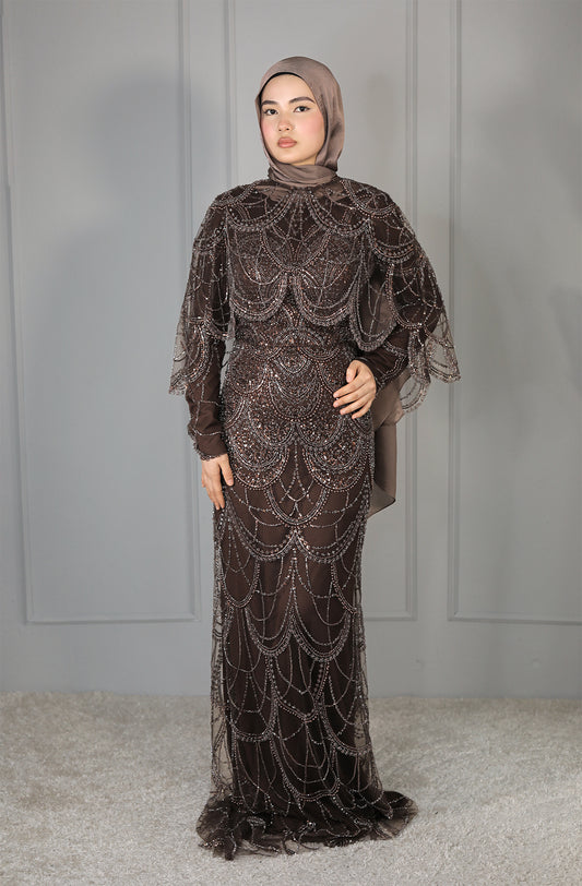 Saha Dress - Braun