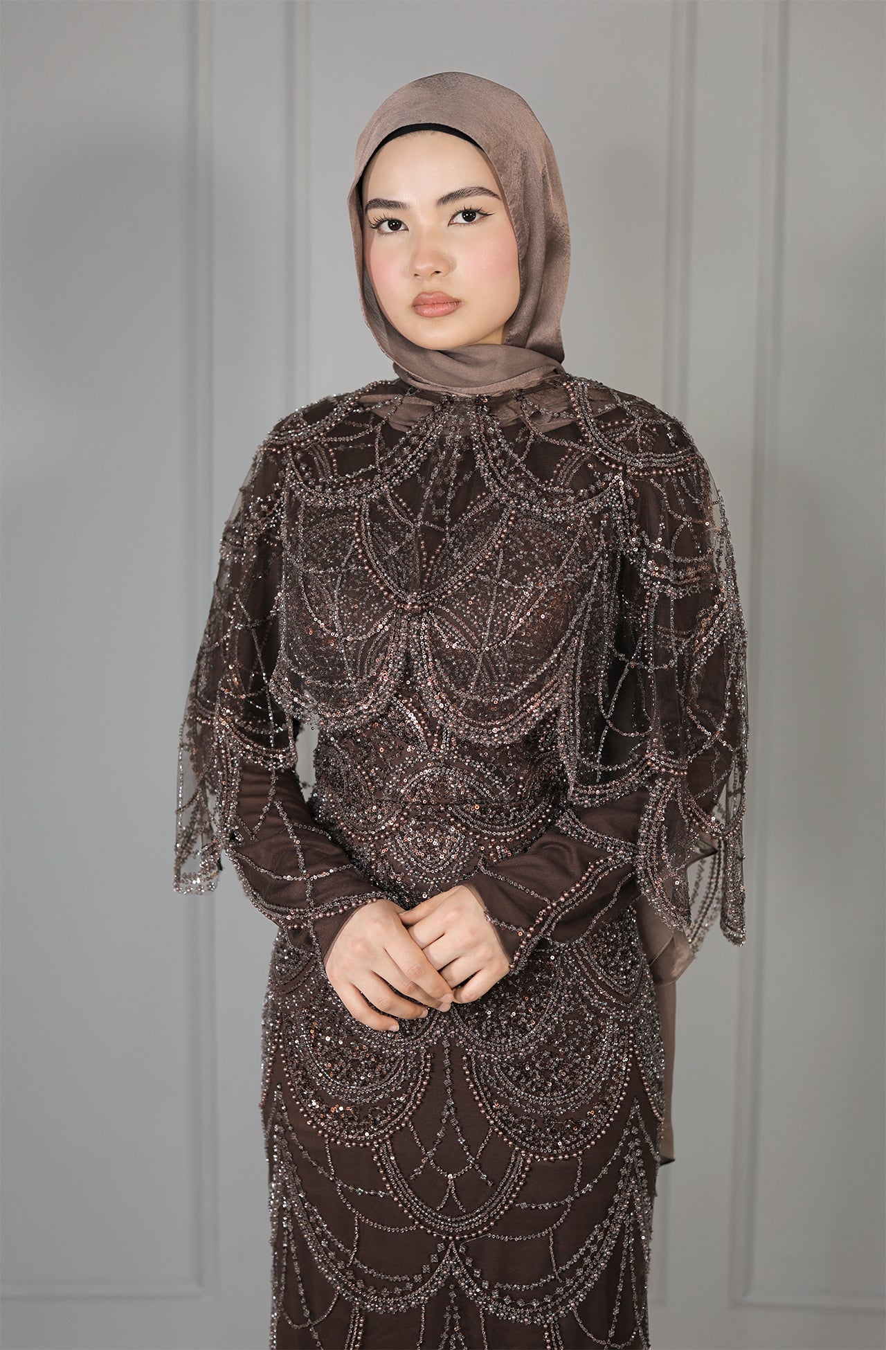 Saha Dress - Braun