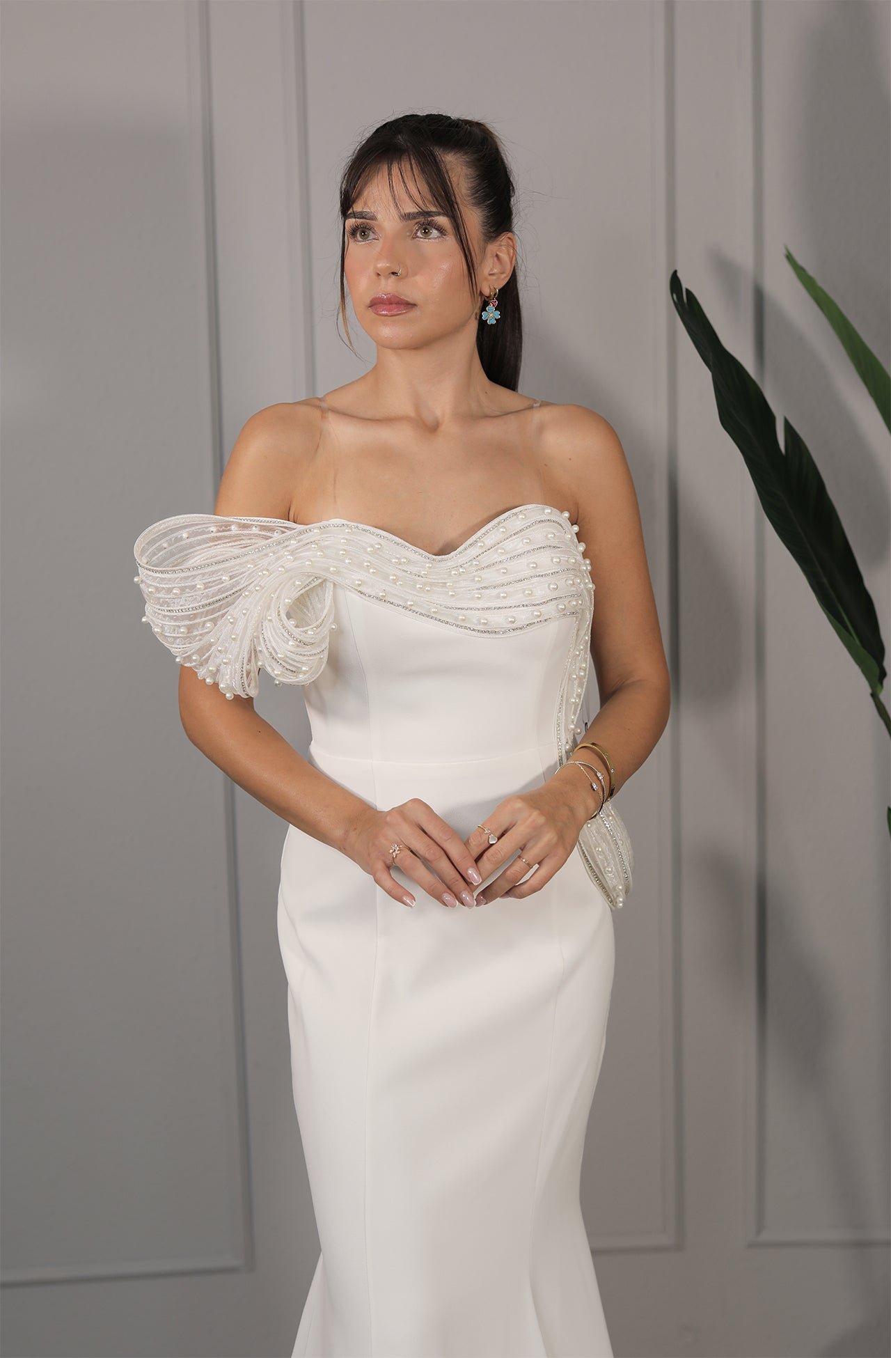 Samira Dress - Weiß
