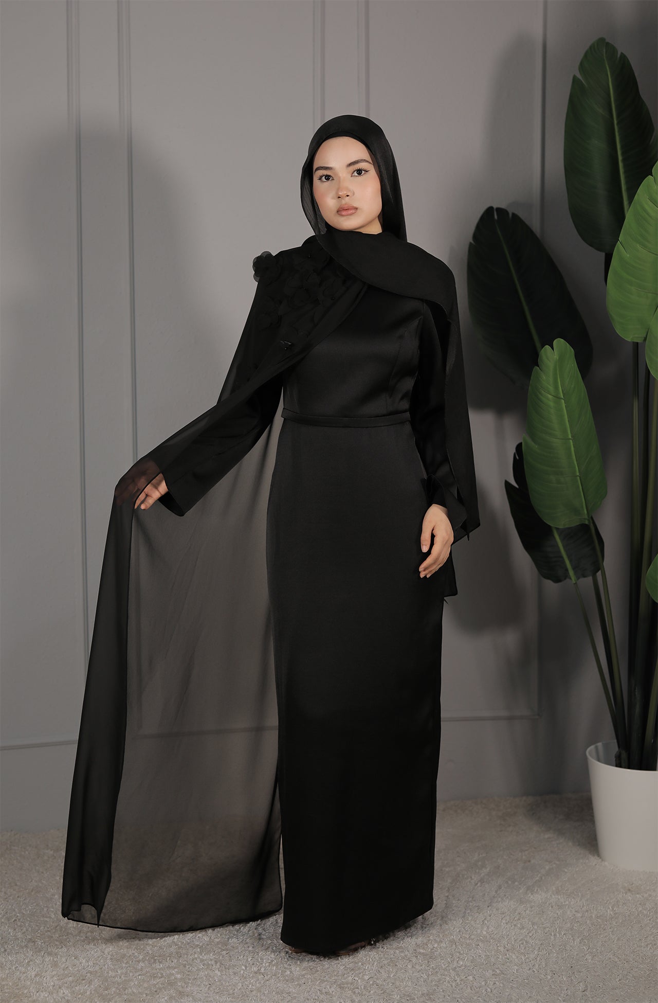 Samira Dress - Schwarz