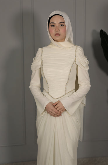 Samra Dress - Creme
