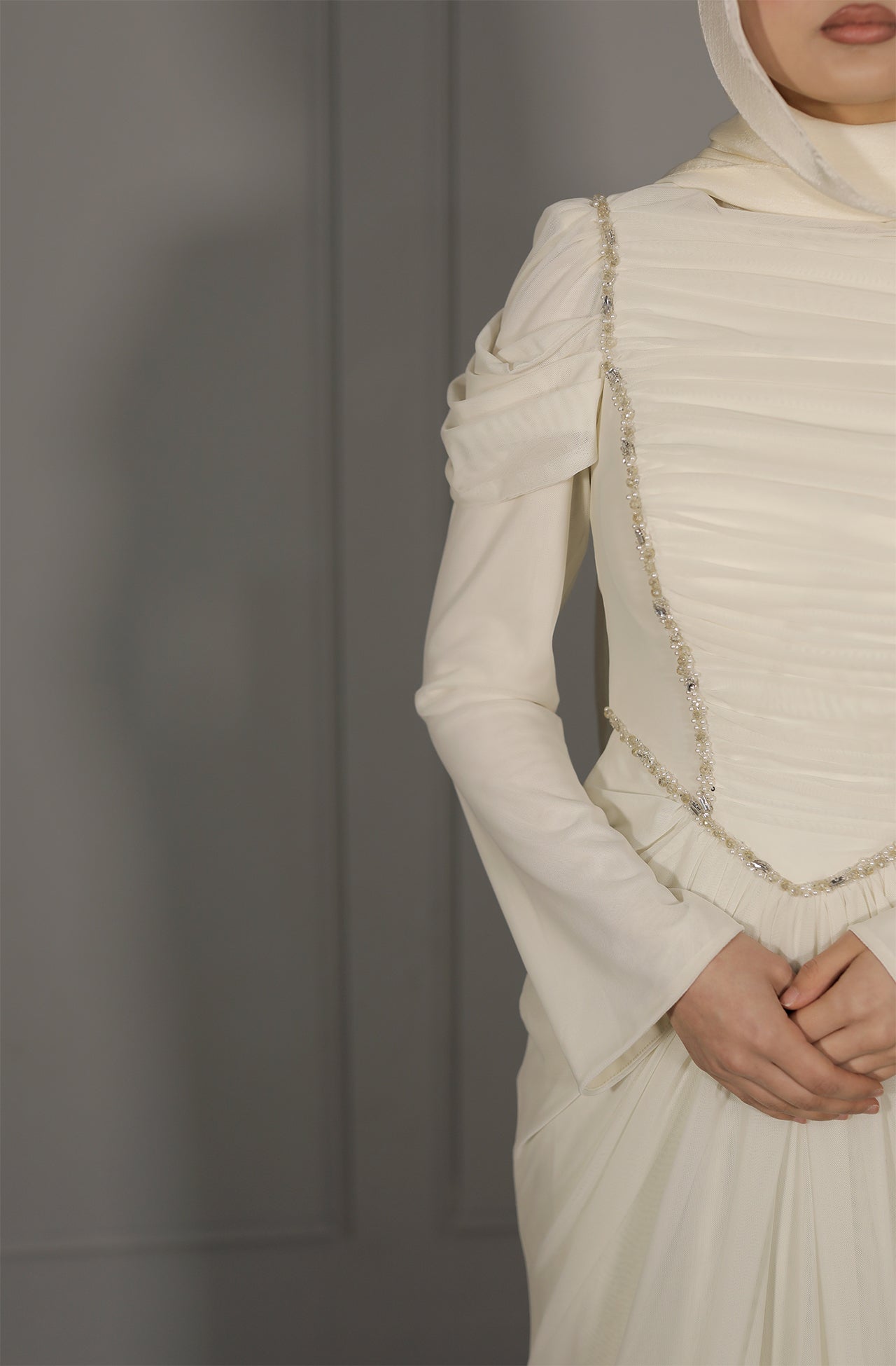 Samra Dress - Creme