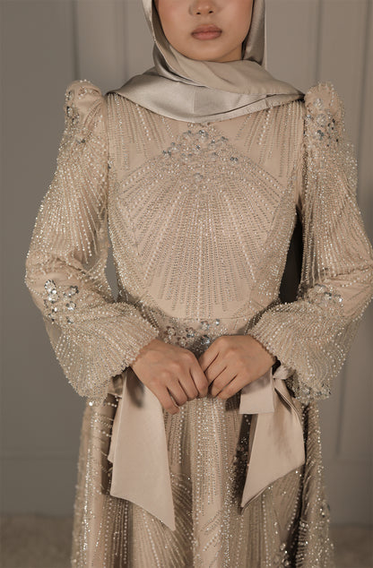 Saphira Dress - Beige