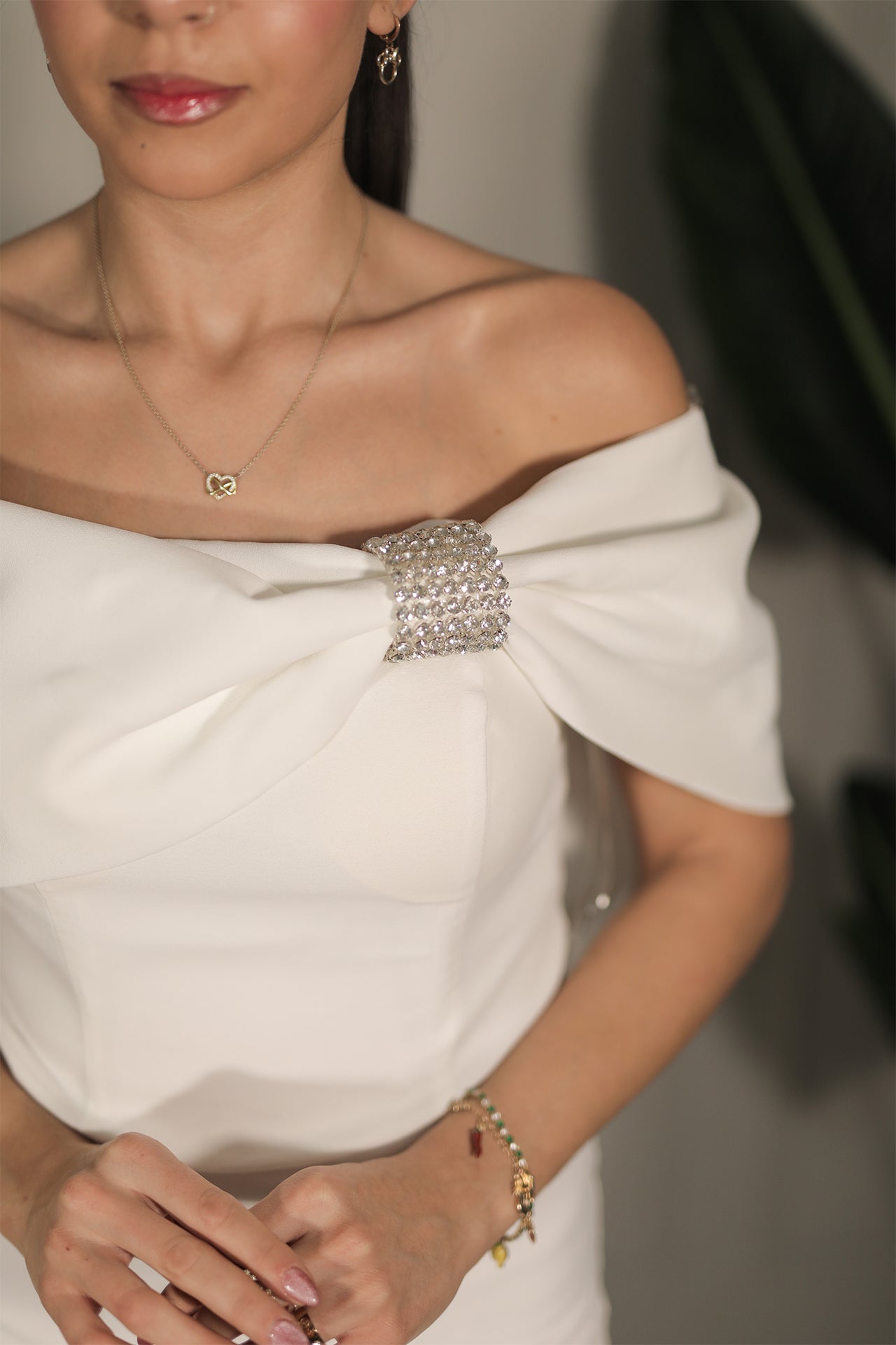Saren Dress - Weiß