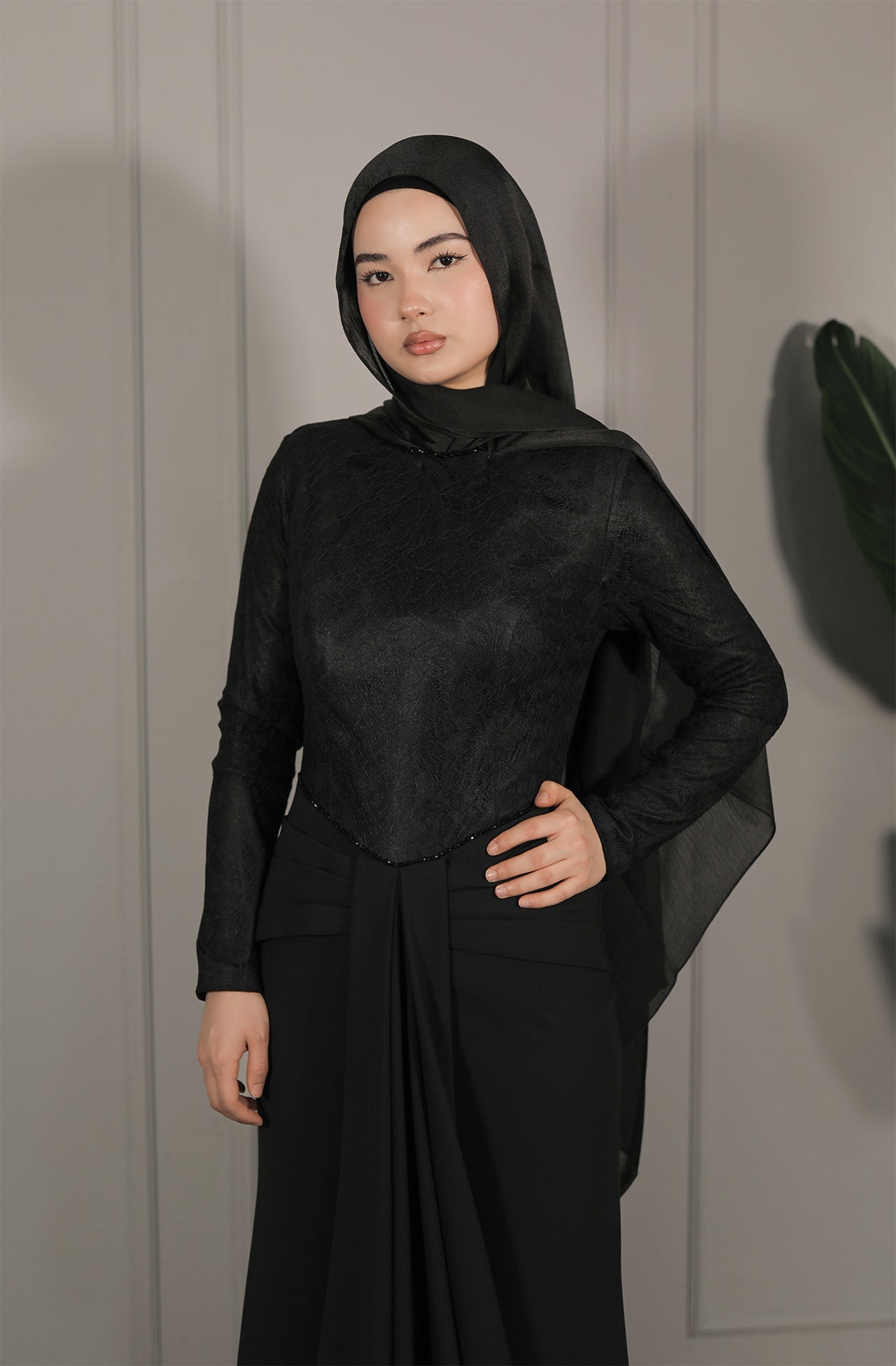 Selis Dress - Schwarz