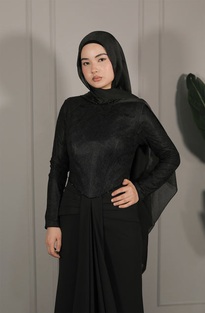 Selis Dress - Schwarz