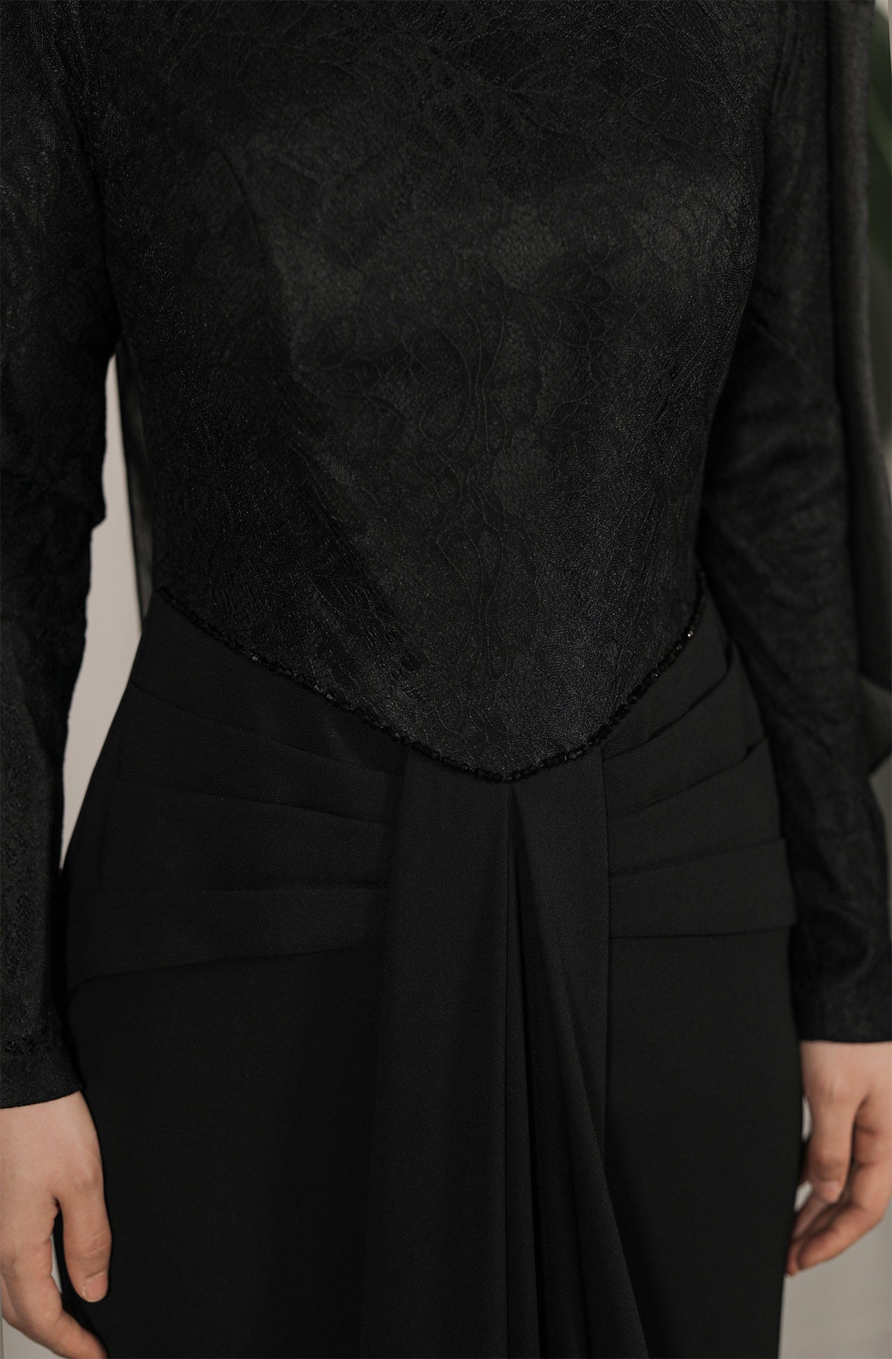 Selis Dress - Schwarz