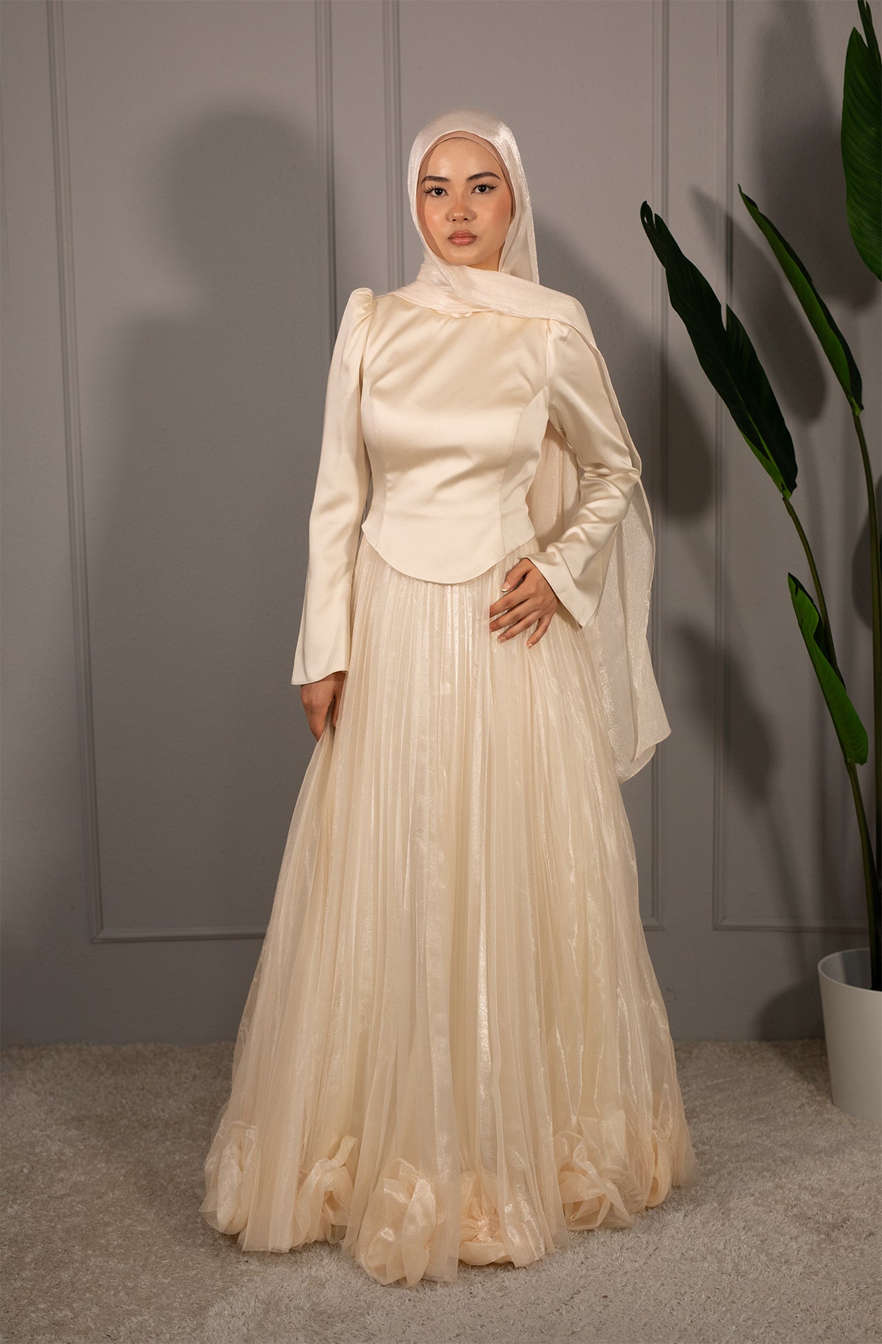 Sena Dress - Beige