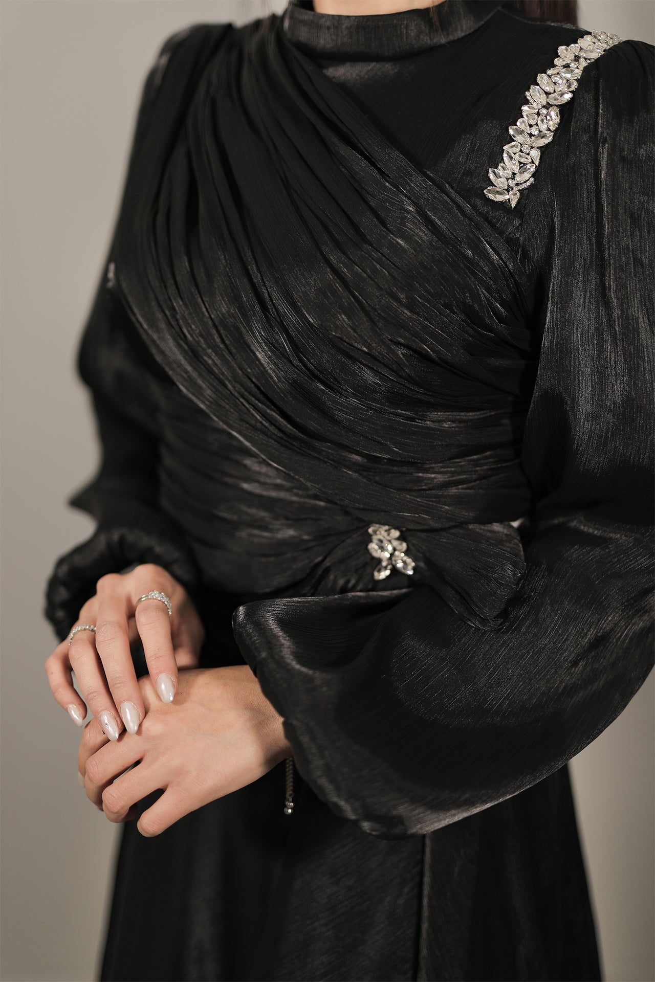 Serena Dress - Schwarz