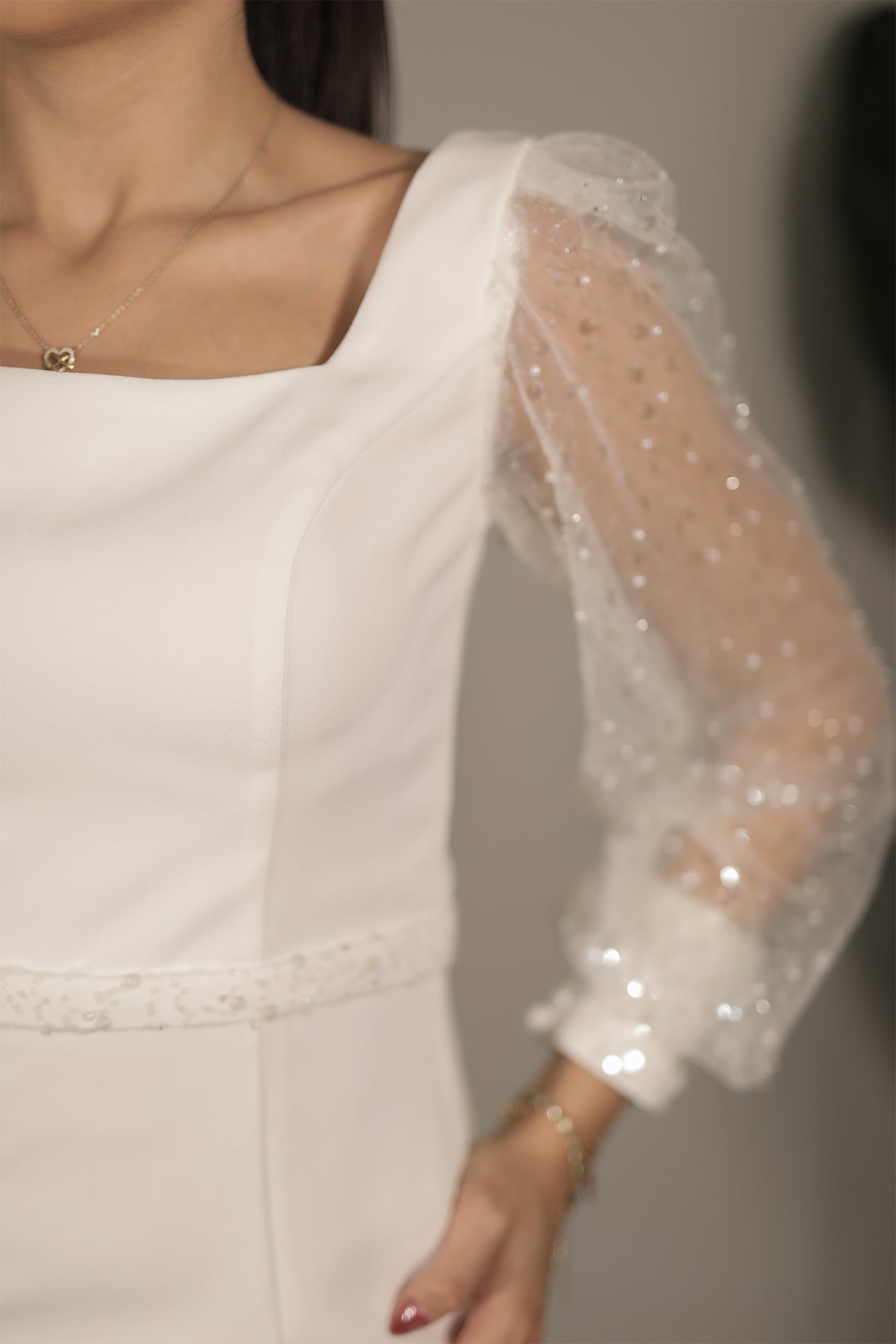 Sinem Dress - Weiß