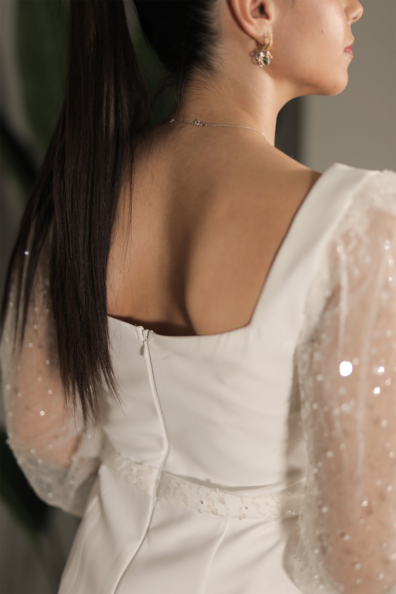 Sinem Dress - Weiß
