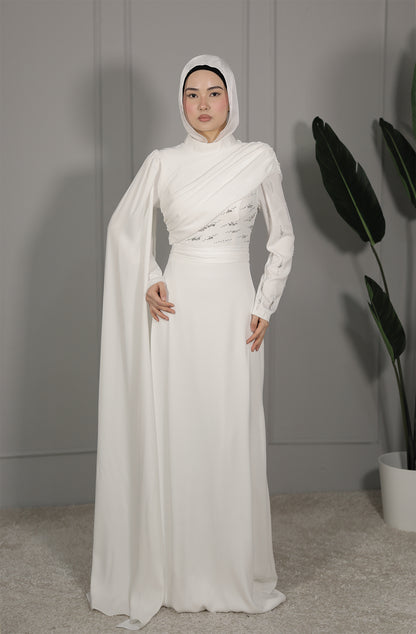 Suha Dress - Weiß