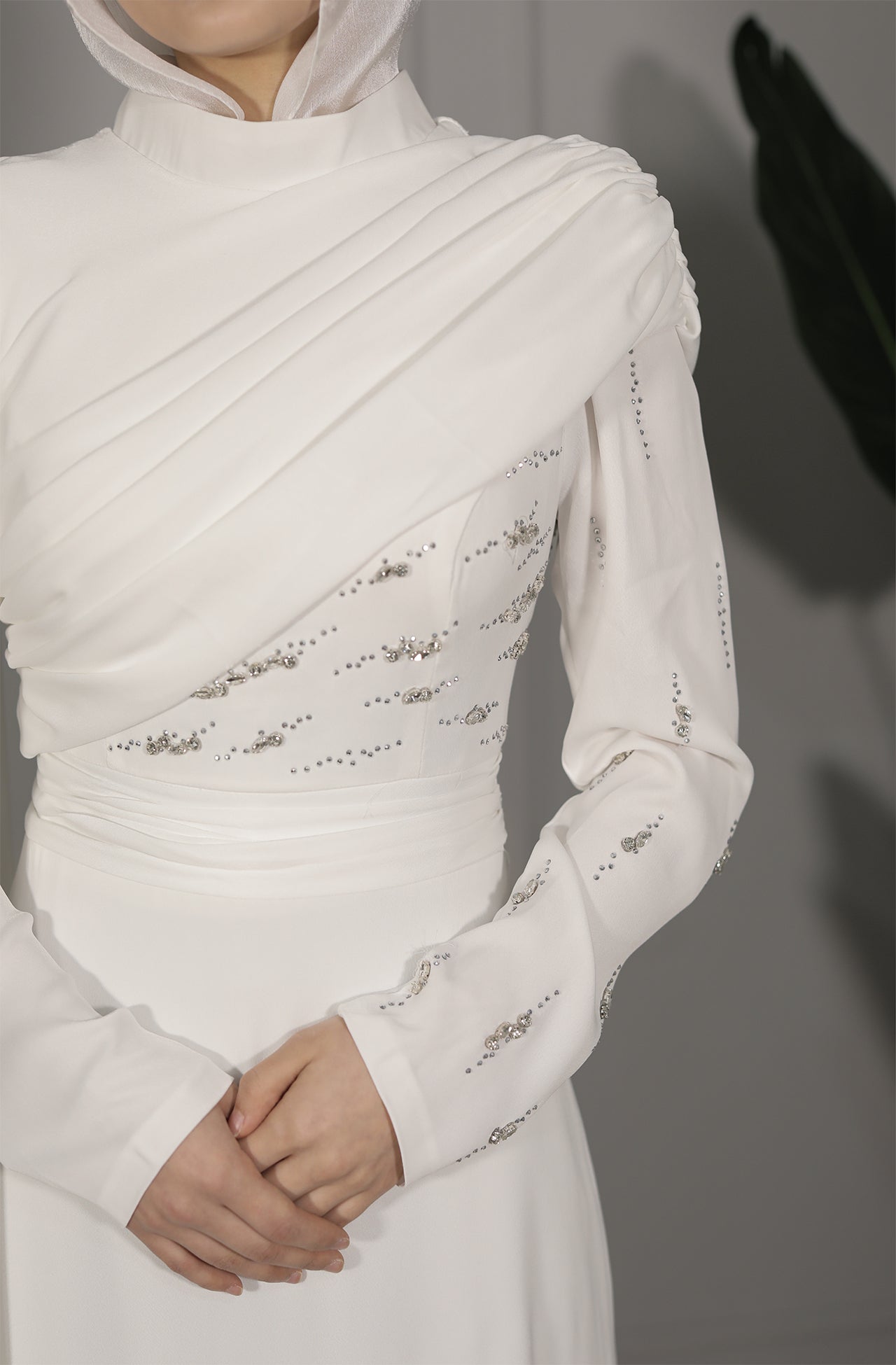Suha Dress - Weiß