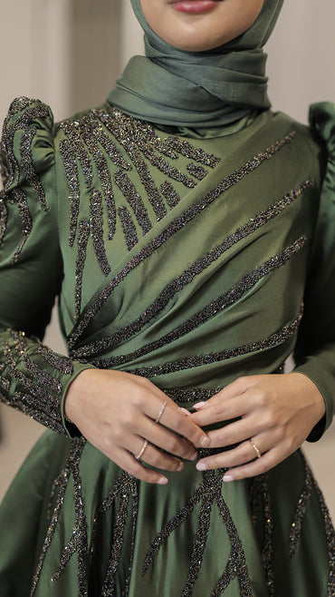 Hijabi Abendkleid