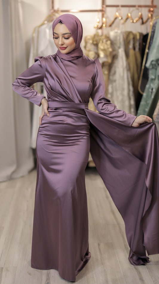 Modest Beauty Abaya Lila