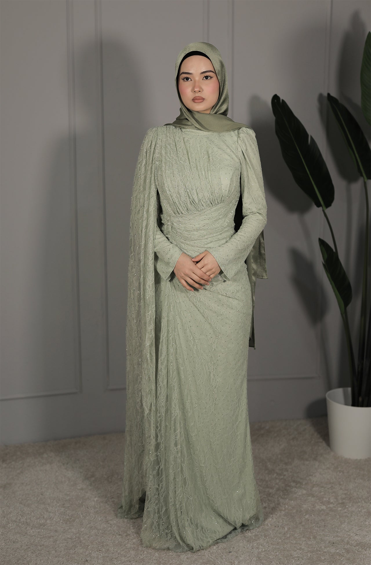 Vani Dress - Mintgrün