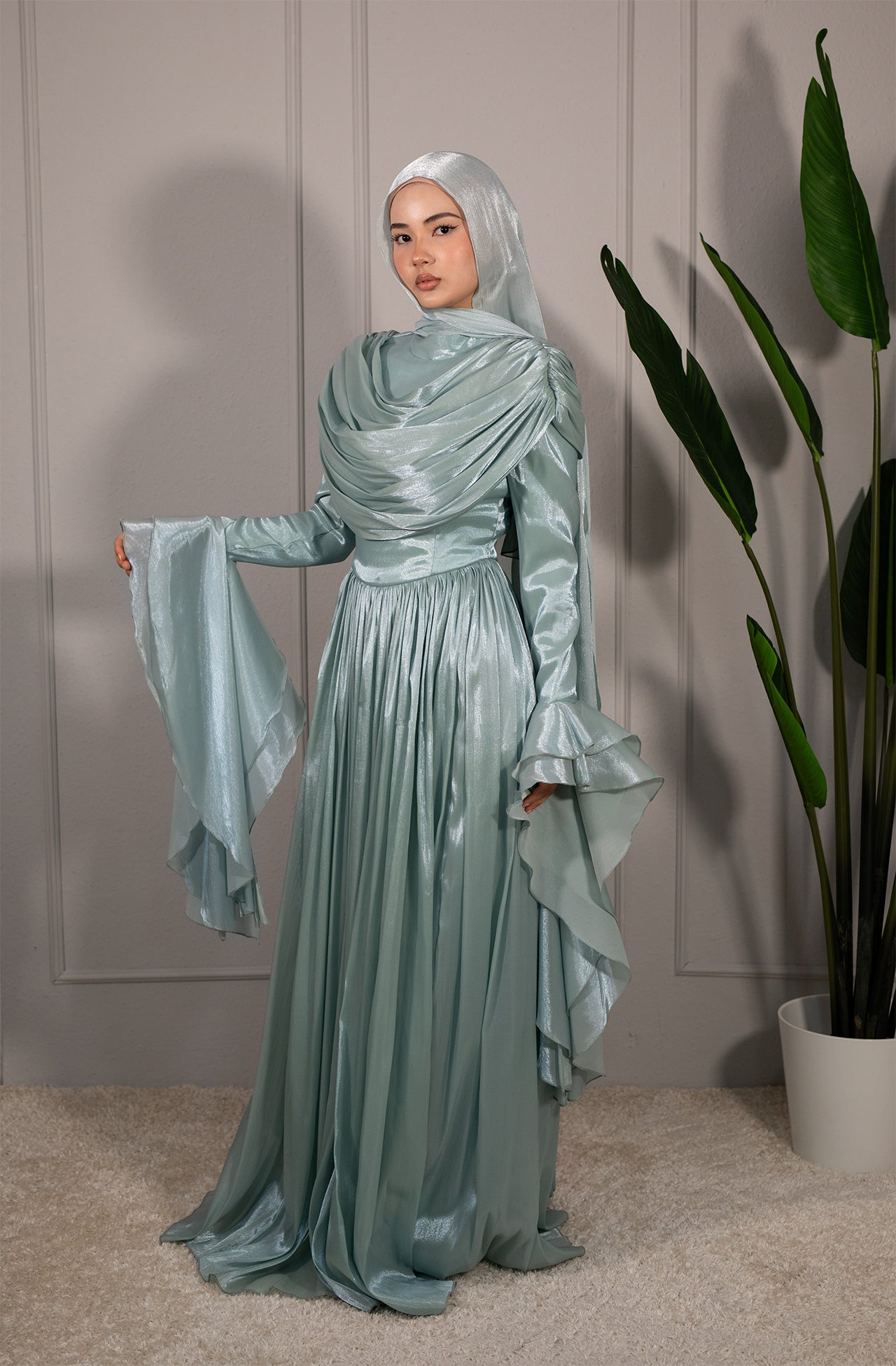 Zeyn Dress - Mintgrün