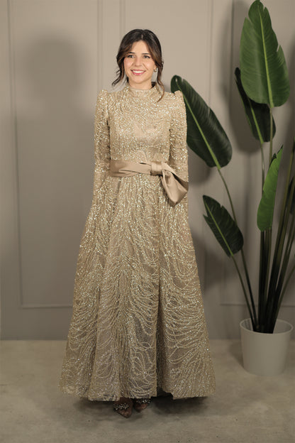 Ada Dress - Gold