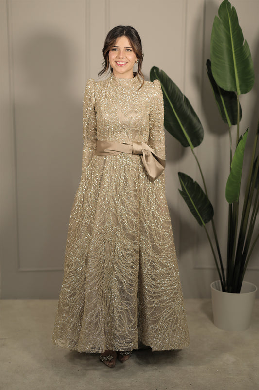Ada Dress - Gold