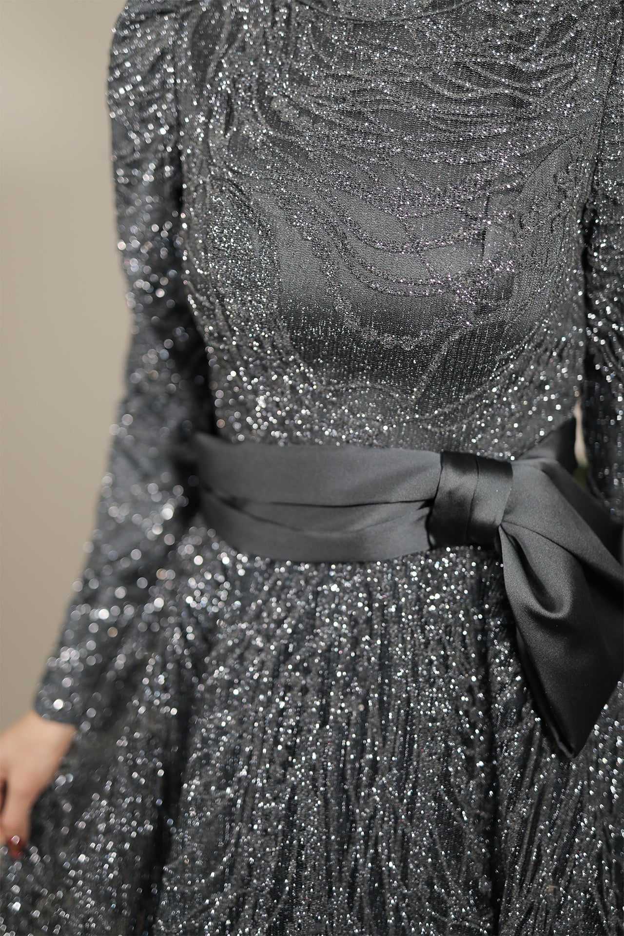 Ada Dress - Grau