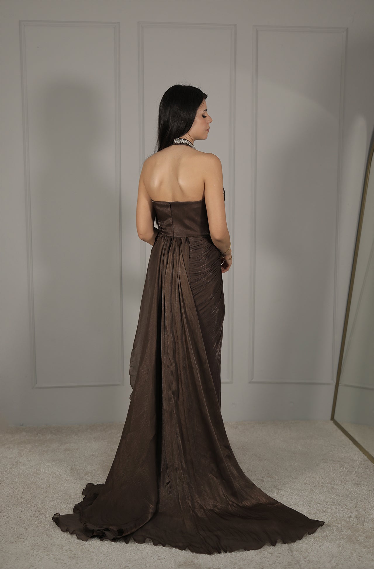 Alya Dress - Braun