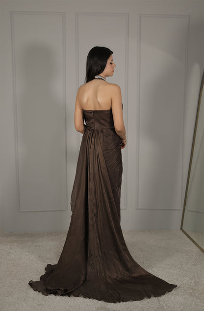 Alya Dress - Braun