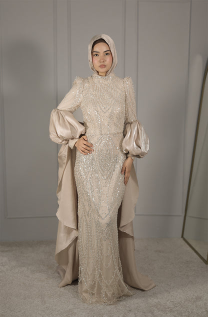 Azra Dress - Beige