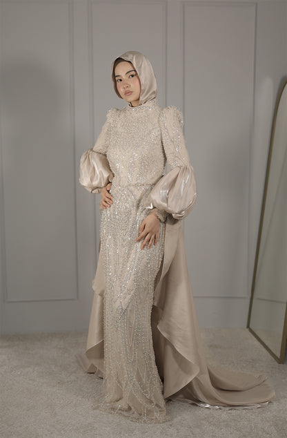 Azra Dress - Beige