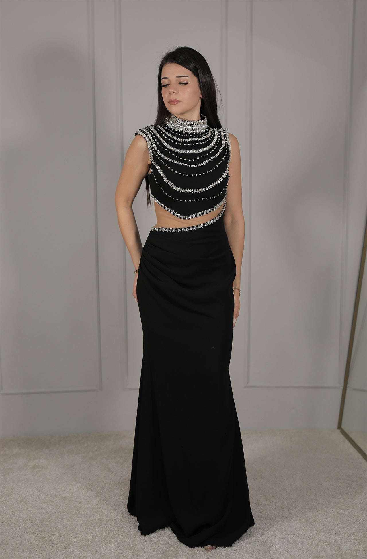 Azra Dress - Schwarz