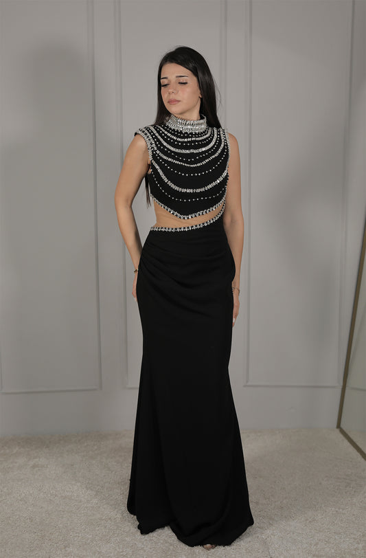 Azra Dress - Schwarz