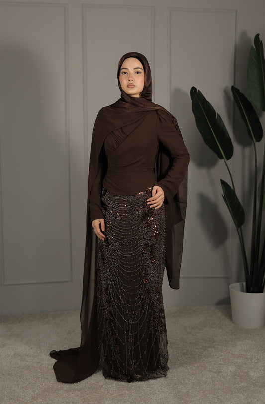 Cara Dress - Braun